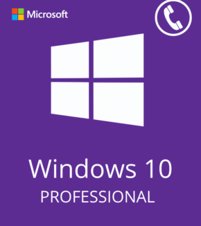 WINDOWS 10 PROFESSIONAL ACTIVATION KEY – PHONE ACTIVATION