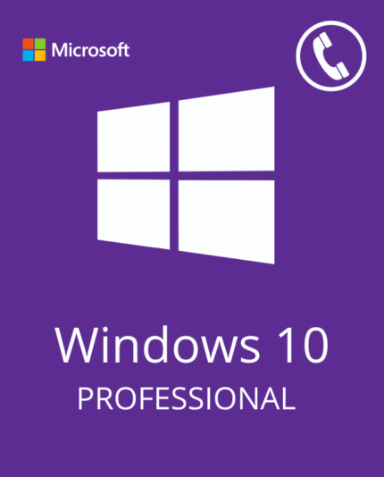 WINDOWS 10 PROFESSIONAL ACTIVATION KEY – PHONE ACTIVATION