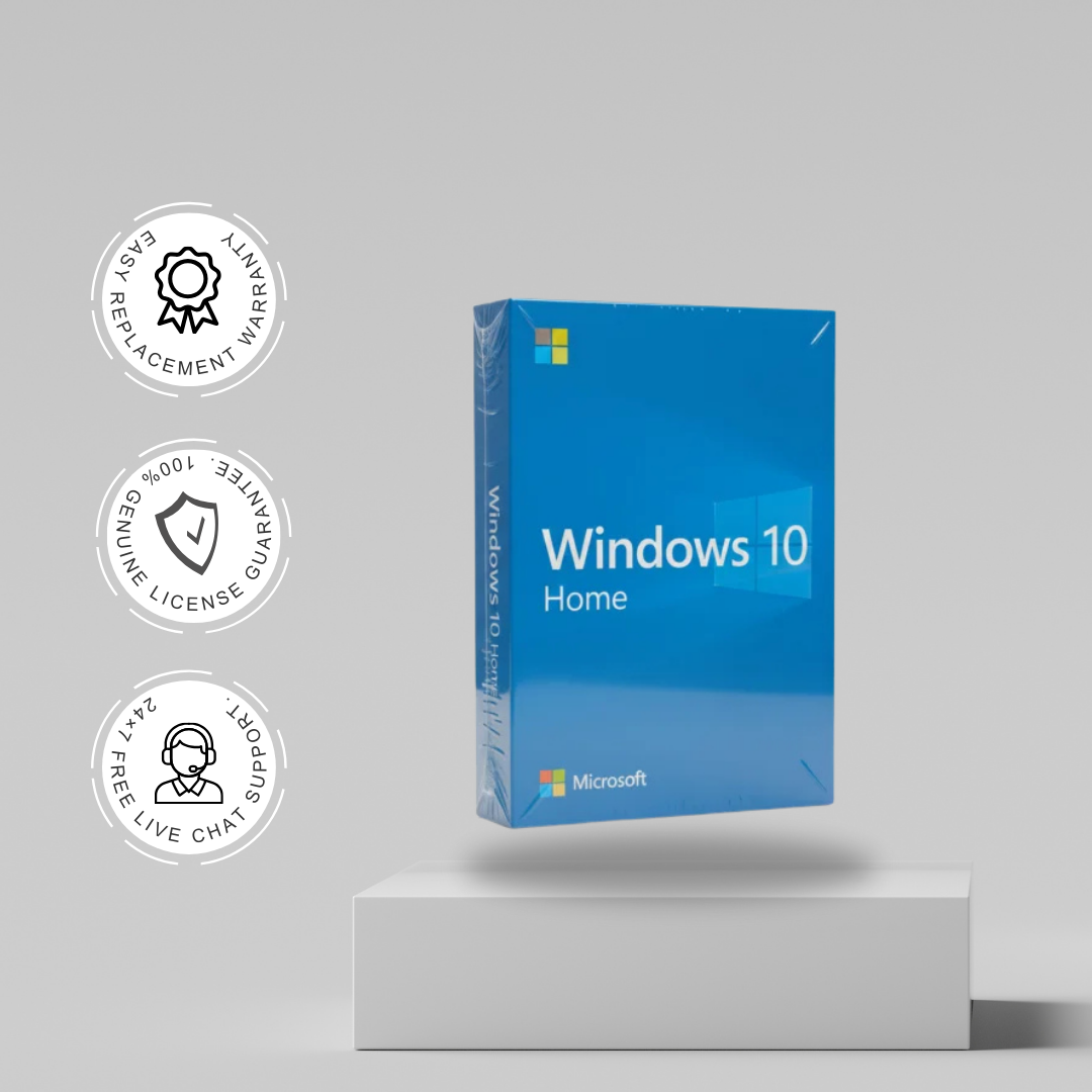 Windows 10 Home – 1 PC – Genuine Lifetime License
