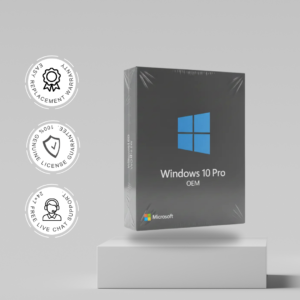 Windows 10 Pro – 1 PC – Genuine OEM Lifetime License