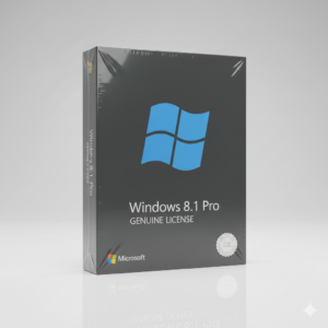 Windows 8.1 Pro – Lifetime License (32/64-Bit)